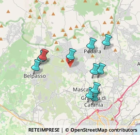 Mappa Via Mompilieri, 95030 Mascalucia CT, Italia (3.86)