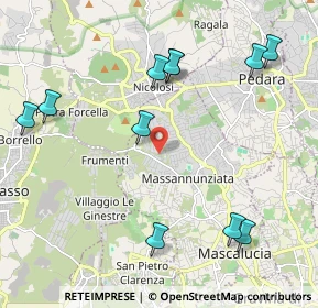 Mappa Via Mompilieri, 95030 Mascalucia CT, Italia (2.72182)