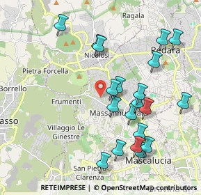Mappa Via Mompilieri, 95030 Mascalucia CT, Italia (2.361)