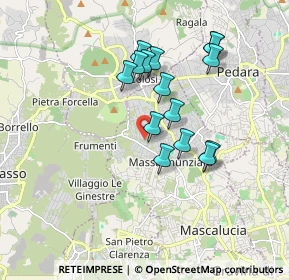 Mappa Via Mompilieri, 95030 Mascalucia CT, Italia (1.76267)