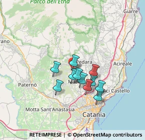 Mappa Via Mompilieri, 95030 Mascalucia CT, Italia (5.63636)