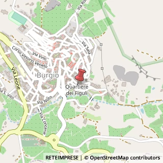 Mappa Corso Vittorio Veneto, 10, 92010 Burgio, Agrigento (Sicilia)