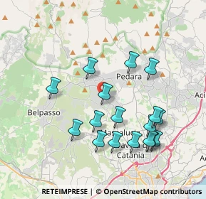 Mappa Via Alessandro Manzoni, 95030 Mascalucia CT, Italia (4.22353)