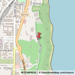Mappa Via Madonna delle Grazie, 104, 95024 Acireale, Catania (Sicilia)