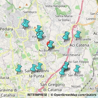 Mappa Via Giorgio Esquerra de Roxas, 95020 Aci Bonaccorsi CT, Italia (2.26737)