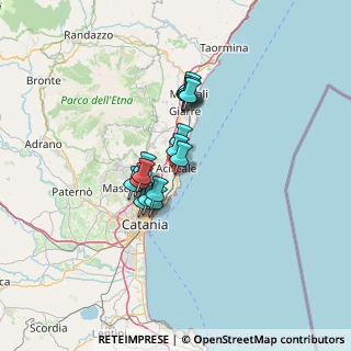 Mappa Via delle Zagare, 95024 Acireale CT, Italia (10.09875)