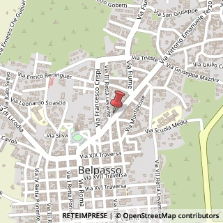 Mappa Via Vittorio Emanuele III, 43, 95032 Belpasso, Catania (Sicilia)