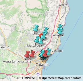 Mappa Via Asti, 95037 San Giovanni La Punta CT, Italia (6.59412)