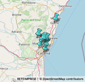 Mappa Via del Colle, 95030 Tremestieri Etneo CT, Italia (6.85462)