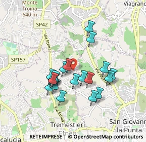 Mappa Via del Colle, 95030 Tremestieri Etneo CT, Italia (0.8525)