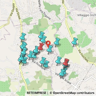 Mappa Via del Colle, 95030 Tremestieri Etneo CT, Italia (0.57778)