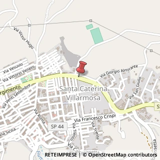 Mappa Via A. Aldisio, 173, 93018 Santa Caterina Villarmosa, Caltanissetta (Sicilia)