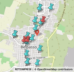Mappa Via Diaz, 95032 Belpasso CT, Italia (0.555)