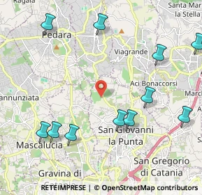 Mappa Via Trigona, 95030 San Giovanni la punta CT, Italia (2.85909)