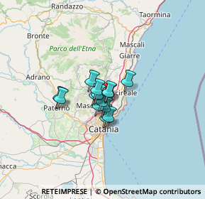 Mappa Via Trigona, 95030 San Giovanni la punta CT, Italia (6.865)