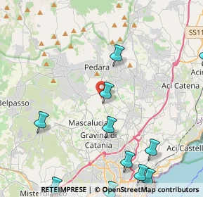 Mappa Via Pietro Micca, 95030 Tremestieri Etneo CT, Italia (6.50273)