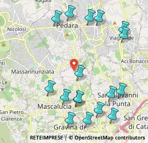 Mappa Via Pietro Micca, 95030 Tremestieri Etneo CT, Italia (2.76824)