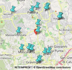 Mappa Via Pietro Micca, 95030 Tremestieri Etneo CT, Italia (2.65611)