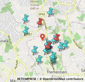 Mappa Via Pietro Micca, 95030 Tremestieri Etneo CT, Italia (0.8865)