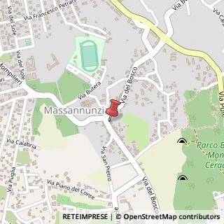 Mappa Via del Bosco, 50, 95030 Mascalucia, Catania (Sicilia)