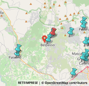 Mappa Via Santa Maria di Licodia, 95032 Belpasso CT, Italia (6.25143)