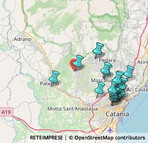 Mappa Via Santa Maria di Licodia, 95032 Belpasso CT, Italia (9.682)