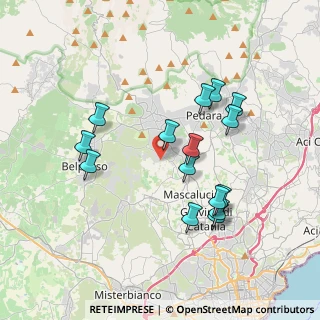 Mappa Via Bologna, 95030 Mascalucia CT, Italia (4.00067)