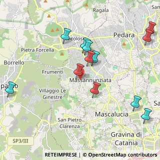 Mappa Via Bologna, 95030 Mascalucia CT, Italia (2.60583)
