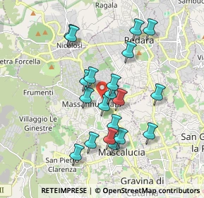Mappa Via Evangelista Torricelli, 95030 Mascalucia CT, Italia (1.851)