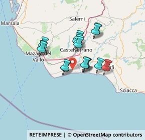 Mappa 91022 Triscina TP, Italia (11.38375)