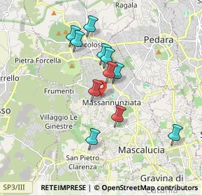 Mappa Via delle Orchidee, 95030 Mascalucia CT, Italia (1.76909)