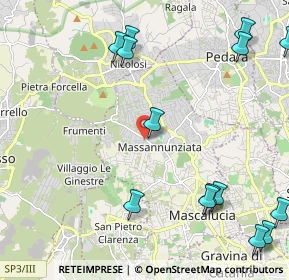 Mappa Via delle Orchidee, 95030 Mascalucia CT, Italia (3.27571)