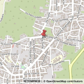 Mappa Via Fiume, 42, 95032 Belpasso, Catania (Sicilia)