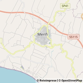 Mappa Menfi