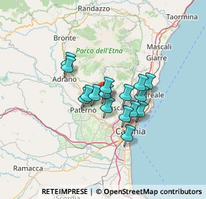 Mappa Via Fiume, 95032 Belpasso CT, Italia (9.99063)