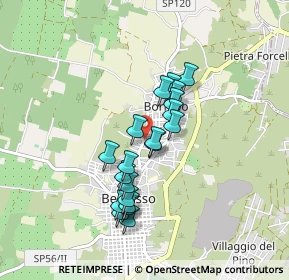 Mappa Via Fiume, 95032 Belpasso CT, Italia (0.8005)