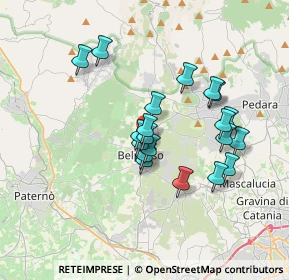 Mappa Via Fiume, 95032 Belpasso CT, Italia (3.353)