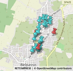 Mappa Via Fiume, 95032 Belpasso CT, Italia (0.3655)