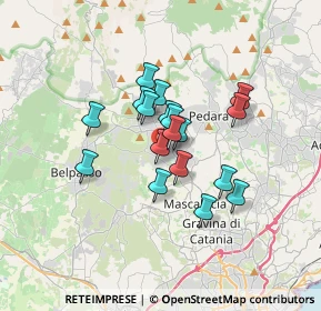 Mappa Via delle Magnolie, 95030 Mascalucia CT, Italia (2.72833)