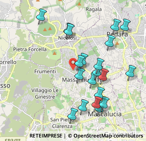 Mappa Via delle Magnolie, 95030 Mascalucia CT, Italia (2.244)