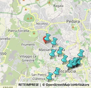 Mappa Via delle Magnolie, 95030 Mascalucia CT, Italia (2.796)