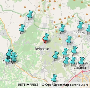 Mappa Via Ugo Foscolo, 95032 Belpasso CT, Italia (6.1835)