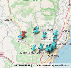 Mappa Via Ugo Foscolo, 95032 Belpasso CT, Italia (8.9175)