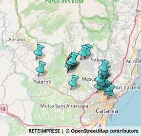 Mappa Via Ugo Foscolo, 95032 Belpasso CT, Italia (6.2965)