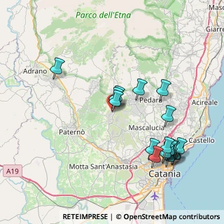 Mappa Via San Giuseppe, 95032 Belpasso CT, Italia (9.79)
