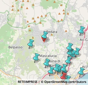 Mappa Via Pietro Novelli, 95030 Mascalucia CT, Italia (6.40611)