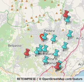 Mappa Via Pietro Novelli, 95030 Mascalucia CT, Italia (4.648)