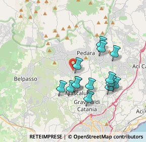 Mappa Via Pietro Novelli, 95030 Mascalucia CT, Italia (3.72071)