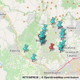 Mappa Via S. Maria di Licodia, 95032 Belpasso CT, Italia (3.394)