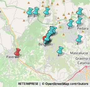 Mappa Via E. Setti Carraro, 95032 Belpasso CT, Italia (3.53471)